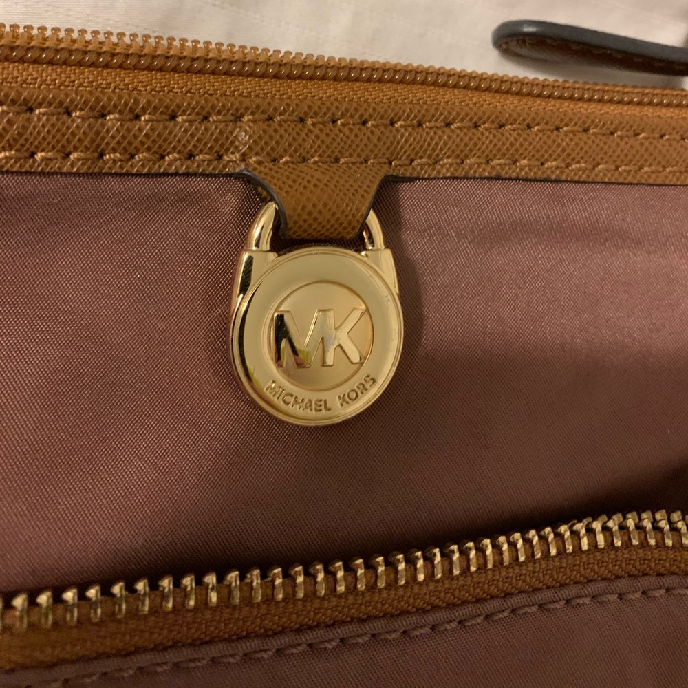 Brown Michael Kors Crossbody Purse - Picture 2 of 6